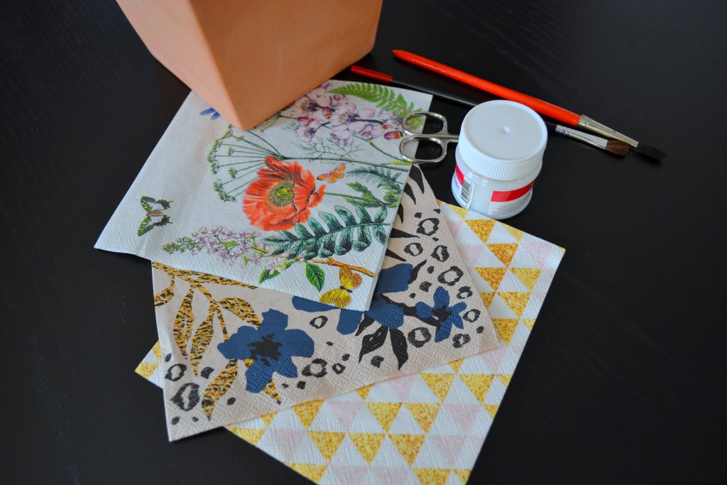 Decoupage step by step Harmony